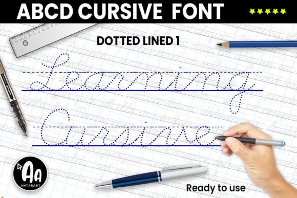 Abcd Cursive Dotted Lined1: A Web Designer's Review