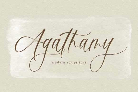 Agathamy Font Review: A Web Designer's Take on Modern Script