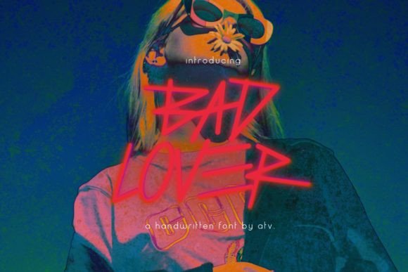 Bad Lover Font: A Modern Handwritten Typeface for Branding
