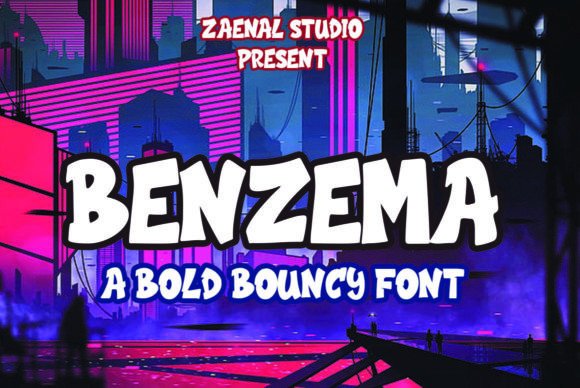 Benzema: A Bold Display Font for Modern Web Design