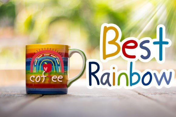 Best Rainbow Font: A Playful Typeface for Small Business Branding