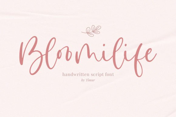 Bloomilife: The Script Font That Elevates Small Business Branding