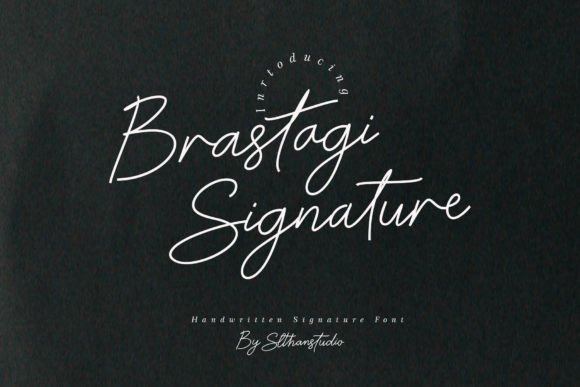 Brastagi Signature: A Stylish Script Font for Web Design
