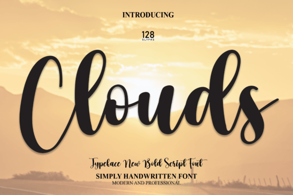 Clouds Font: Elevating Brand Identity with Elegant Script