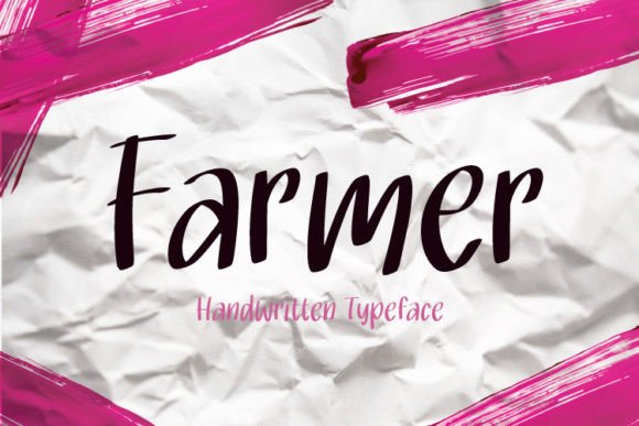 Farmers: The Handwritten Font That Makes Campaigns Feel Human