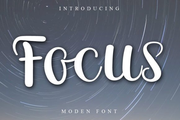 Focus Font Review: A Neat Handwritten Typeface for Modern Brands