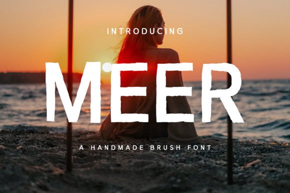 Meer: A Handwritten Typeface to Elevate Your Brand