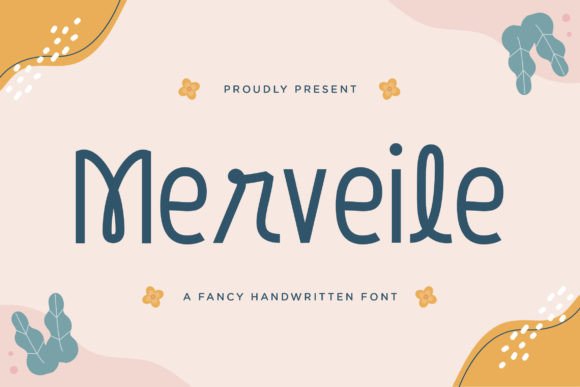 Merveile: A Handwritten Font for Elegant Design