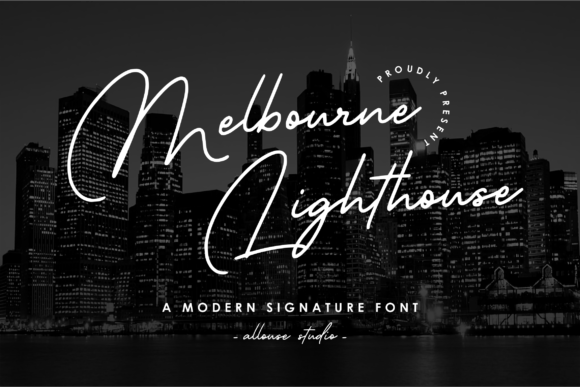 Modern Signature Font for Crafters