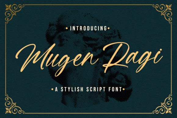 Mugen Ragi: A Bold Script for Modern Brand Identity