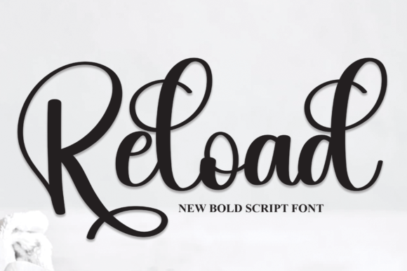Reload: The Handwritten Font for Modern Brand Identity