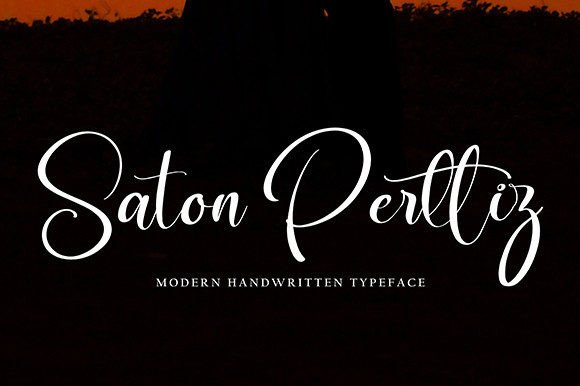 Saton Perttiz: A Timeless Script Font for Editorial Design