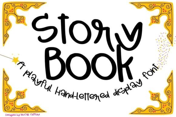 Story Book Font: A Playful Typeface for Web Design