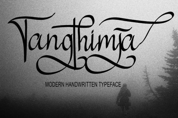 Tangthimja: The Handwritten Font for Crafters