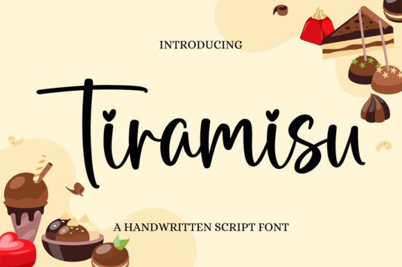Tiramisu: A Flowing Script Font for Elegant Editorial Design